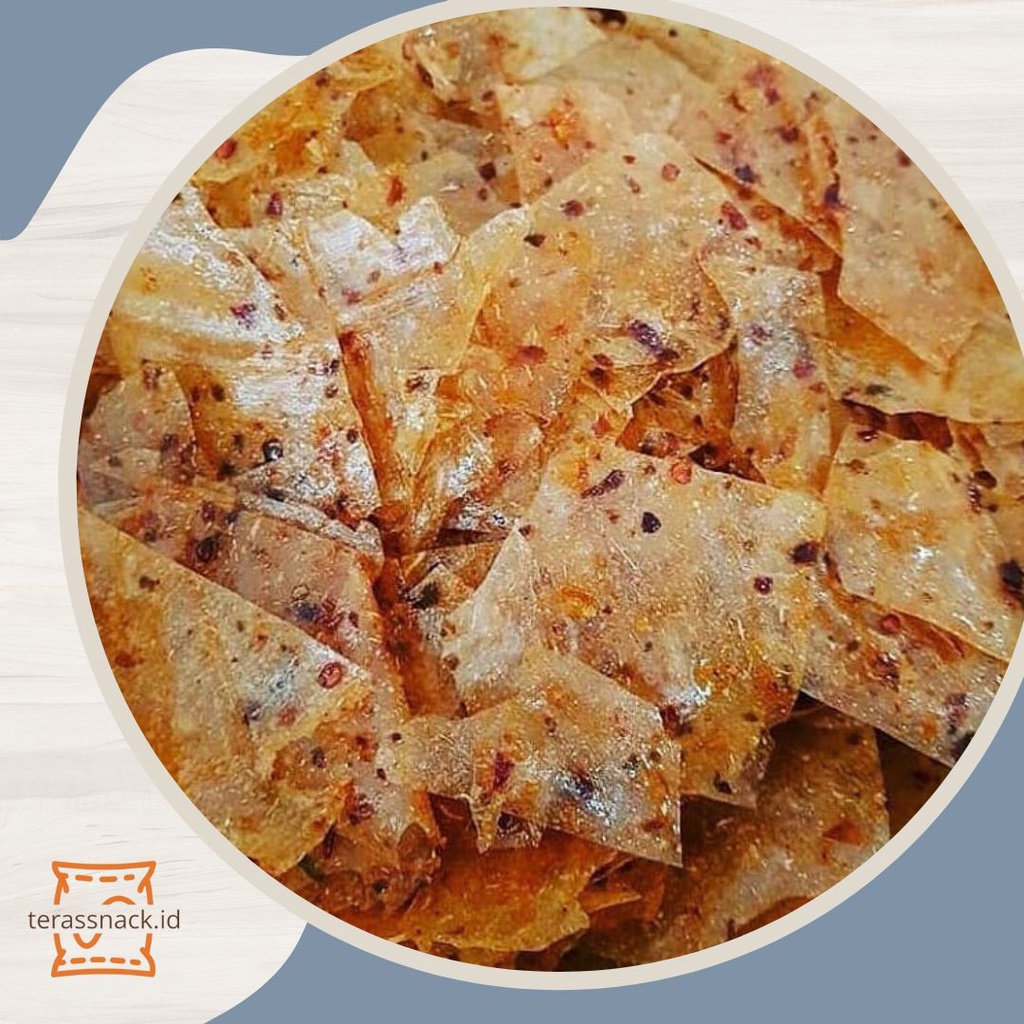 

KERIPIK KACA PEDAS ISI 200 gram / KRIPCA SULTAN / KRIPCA RAJA / KRIPCA NGEMIL / KRIPCA BANDUNG
