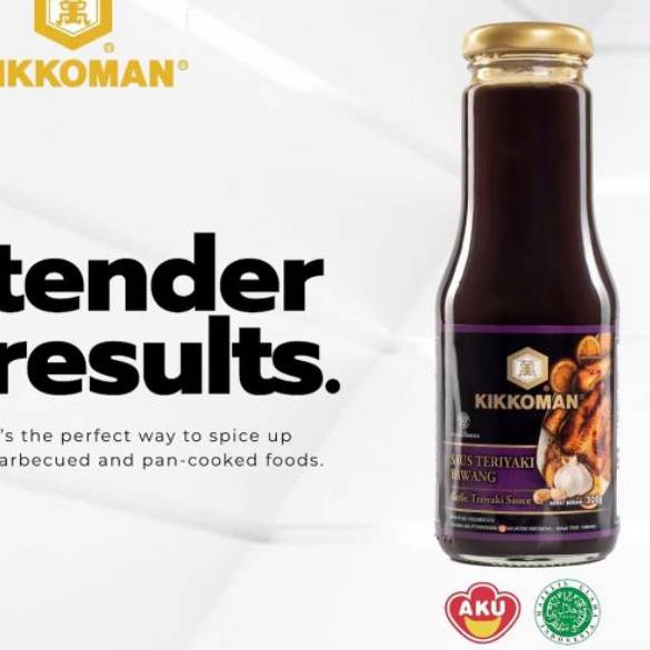 

Beli cepaat--Kikkoman Garlic Teriyaki Sauce | Saus Teriyaki Halal 300 gr