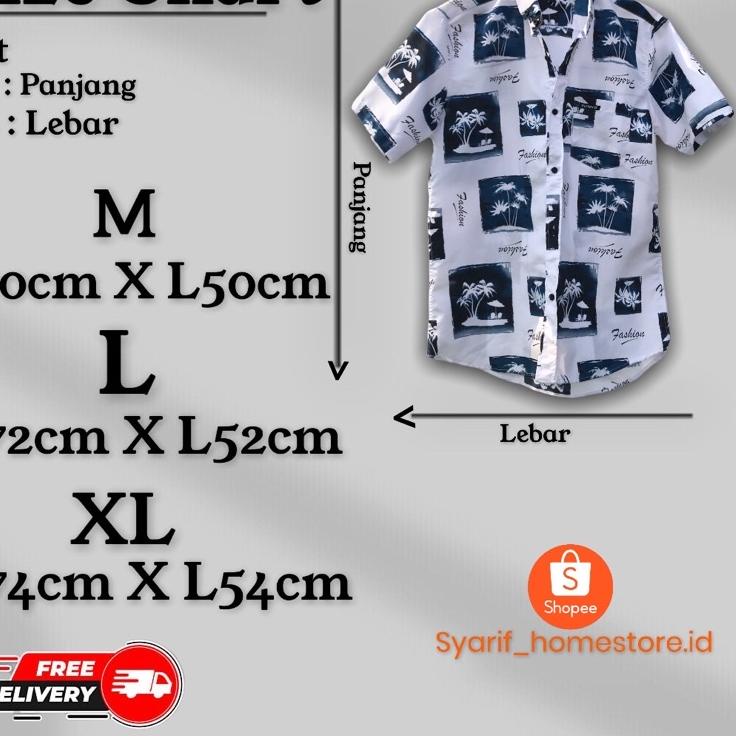 Booming ( BISA PILIH MOTIF ) Kemeja Surfing | Hem pantai | kemeja distro | baju pantai  | kemeja pan