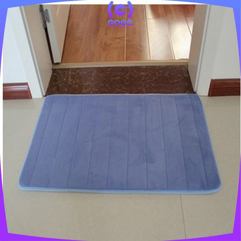 GOGO-C230 - C233 Keset Kaki Anti Slip 40X60CM Bahan Memory Foam / Keset Kamar Mandi / Keset Karakter