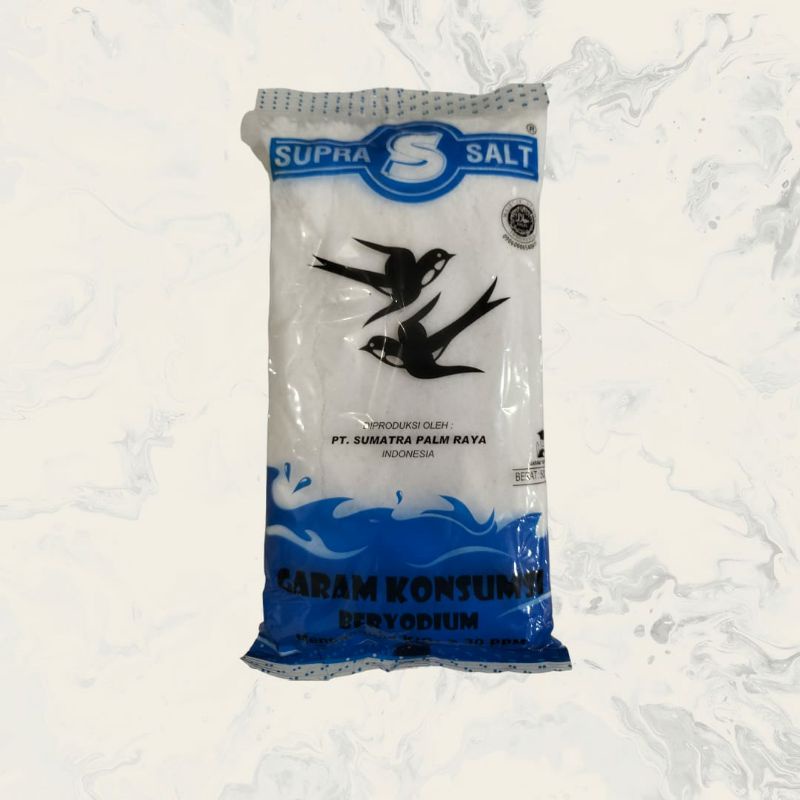 

Garam dapur supra salt 250gram