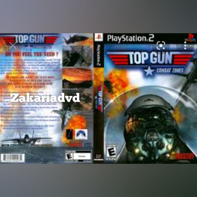 Kaset Ps 2 Top Gun