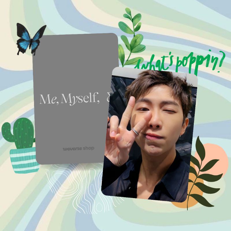 ʚ winter scenery ɞ Photocard RM Namjoon BTS - Special 8 Photo - Folio Me, Myself, and RM 'Entirety' 