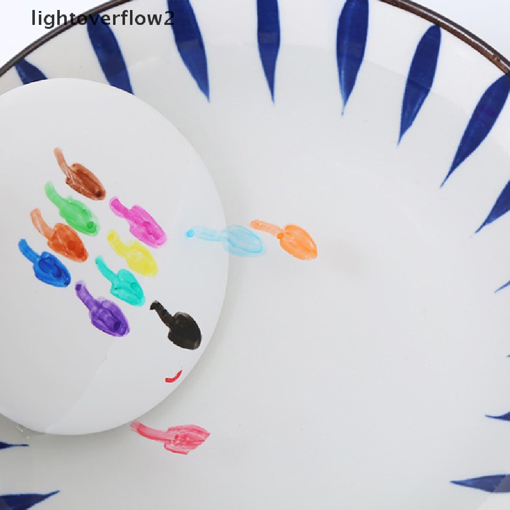 (lightoverflow2) 8 / 12 Warna / Set Spidol Papan Tulis Air Ajaib Untuk Edukasi Dini Anak