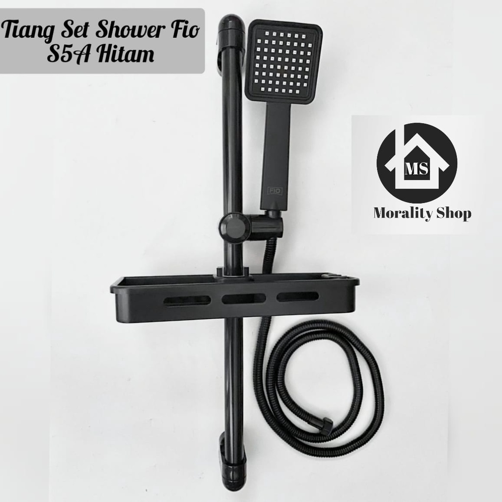 Jual Tiang Set Shower Mandi Fio Hitam S A Tiang Shower Set Hand