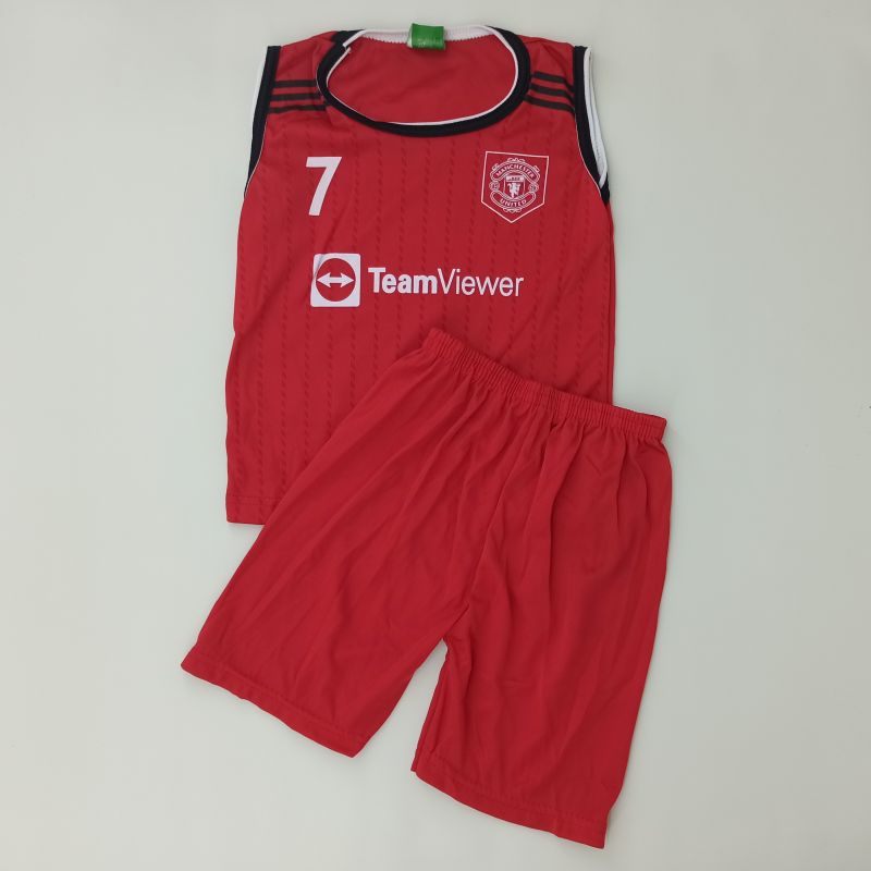 Ss#6001 Setelan Anak Laki-laki Singlet Bola size 6bulan - 4tahun