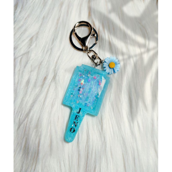 Custom Kpop LightStick Resin Keychain | NCT Light Stick Resin Keychain/ bag charm | Ganci Resin