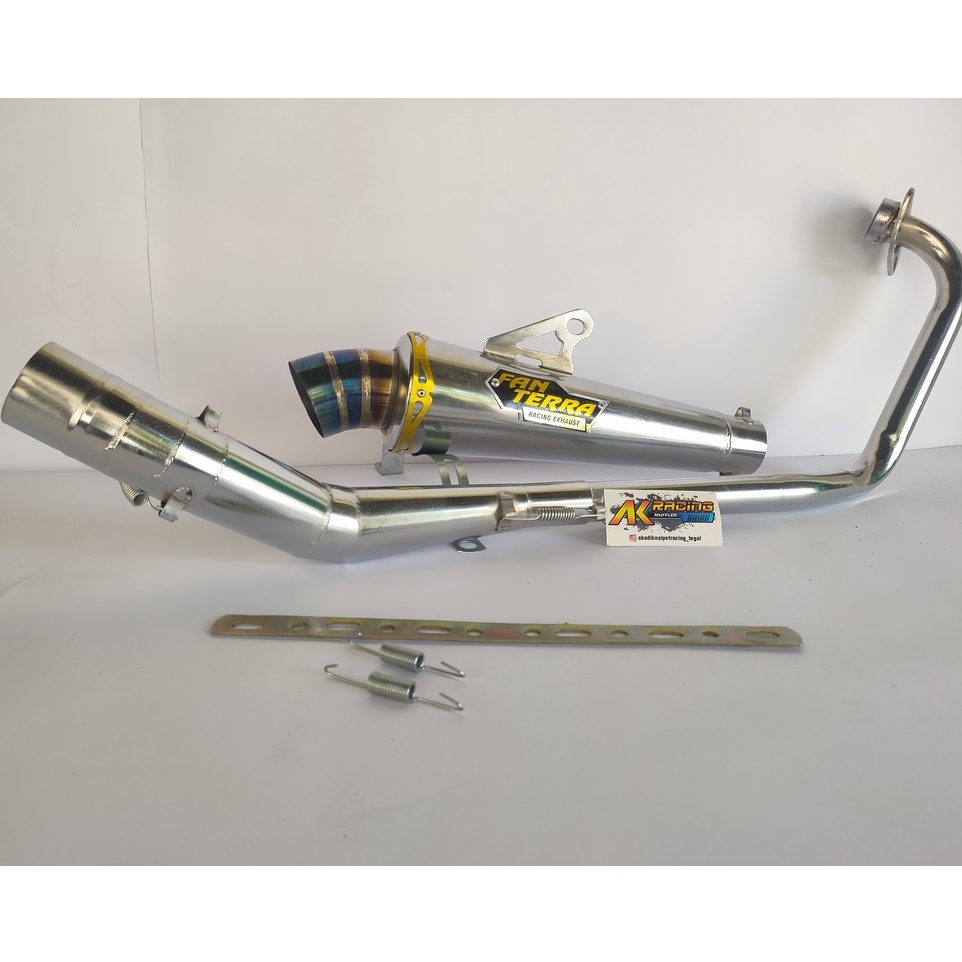 Knalpot Racing FANTERRA MX, Satria FU, MX KING, Satria FI, Sonic, Supra GTR, CS 1