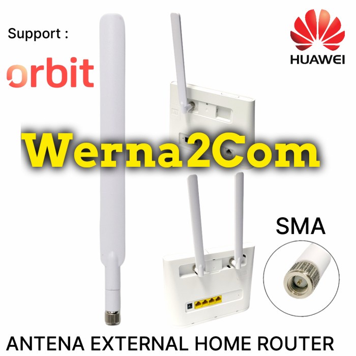 Terbatas Antena Penguat Sinyal Home Router Huawei B310 B311 B315 Orbit Terbatas