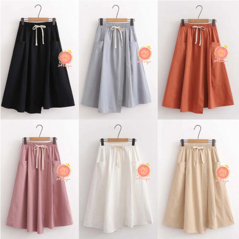 ALEEYA Rok Suede 7/8 / Yora Midi Skirt Suede (2519)