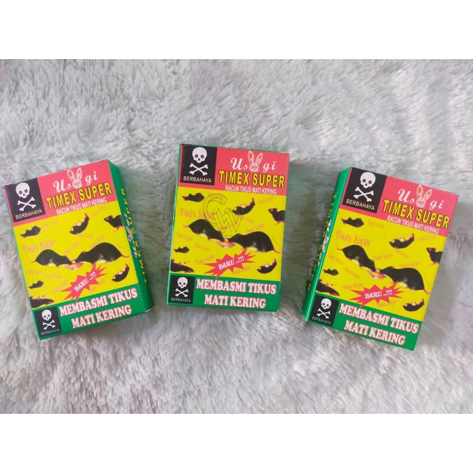 Cheaper-1 SACHET-RACUN TIKUS TIMEX SUPER BASMI TIKUS MATI KERING