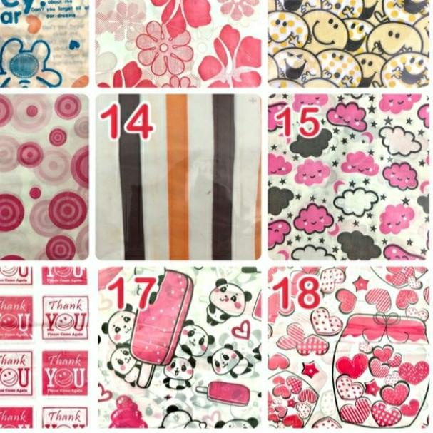 

11.11✔️Kantong Plastik / Kresek Olshop Pond Oval Motif 35x40 (isi 50)|SQ8