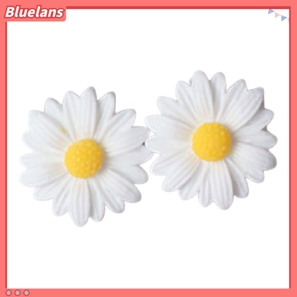 Bluelans Anting Tusuk Bentuk Bunga Matahari Bahan Plastik Untuk Wanita Sun Flower