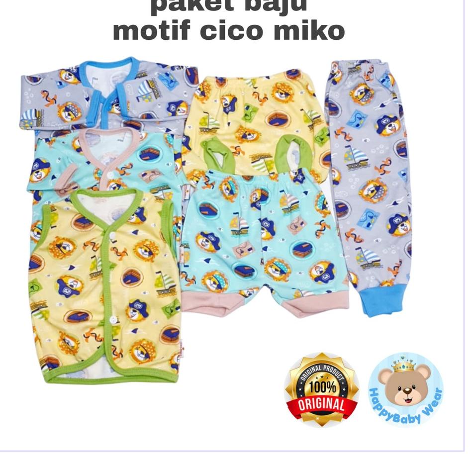 Super Surprise Original Paket Lengkap Baju Bayi Newborn (0-6M) Perlengkapan Bayi Baru Lahir &amp; Kado//cico miko// PAKET LENGKAP NewBorn/3-6m Libby