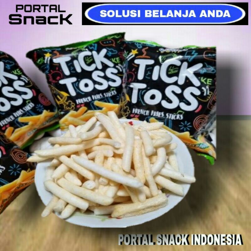 

TICKTOSS Snack 1 pack isi 10 x 30gr