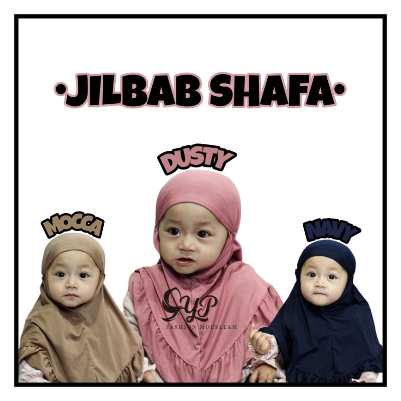 Jilbab Anak bayi Shafa 0-3th / HIJAB BABY