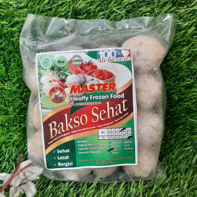 

Bakso ayam Keju Organik Master