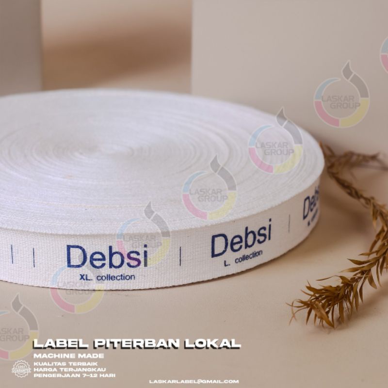 

label baju/label hijab/label piterben tebal/label katun/label masker