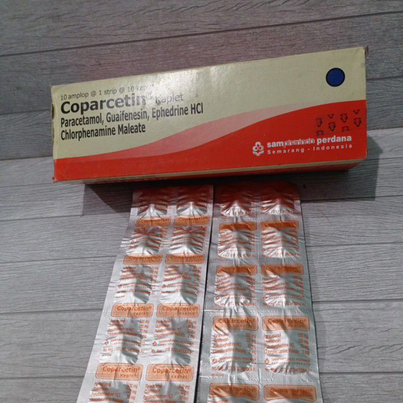 Coparcetin Tablet ( jual perstrip)