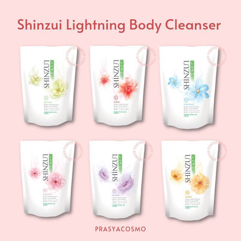 Shinzui Body Cleanser Refill 200ml - Sabun Mandi Cair