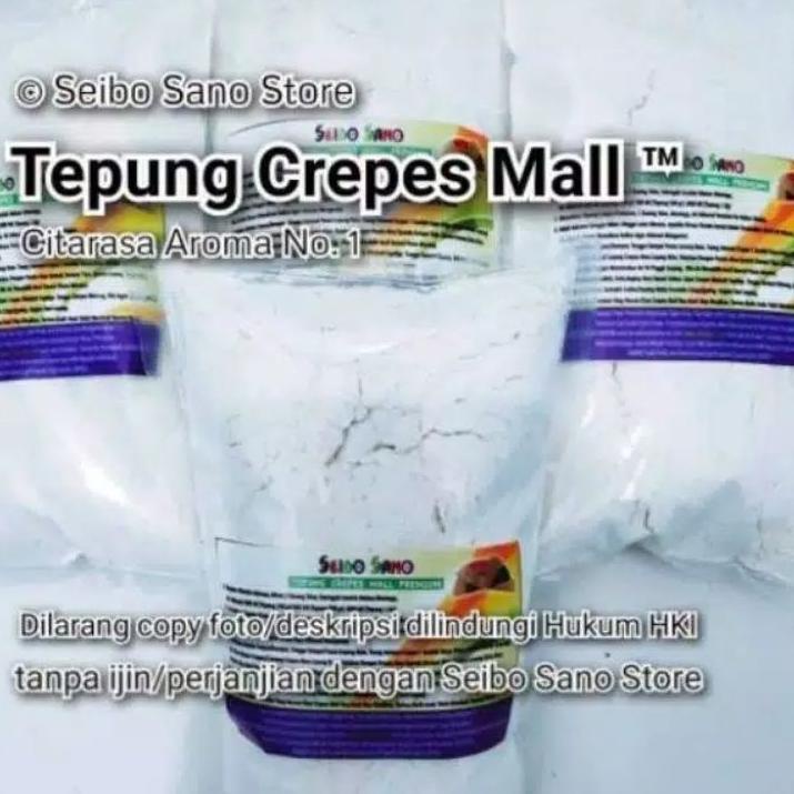 

GROSIR Tepung Crepes Mall 700 Gr. Asli Mall terdaftar kesehatan & hukum 