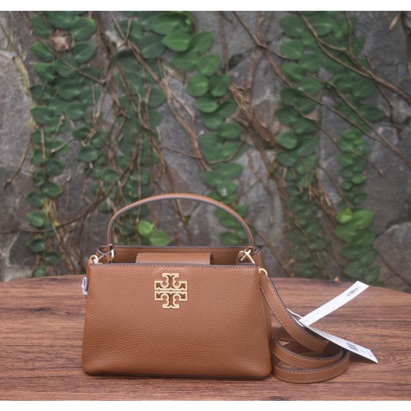 TB BRITTEN MICRO SATCHEL MOOSE