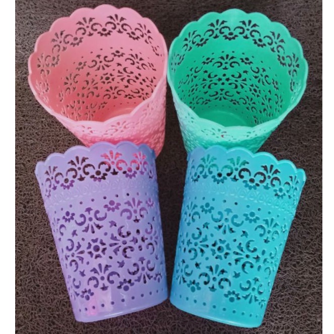 Viola Keranjang Serbaguna Tempat Sendok Plastik Kayla Grabah Houseware