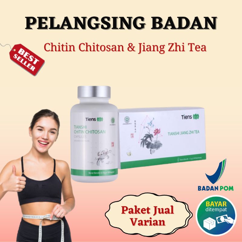 

PELANGSING BADAN TIENS || TEH JIANG ZHI TEA & CHITIN CHITOSAN || PELANGSING TANPA EFEK SAMPING || NO MENCRET