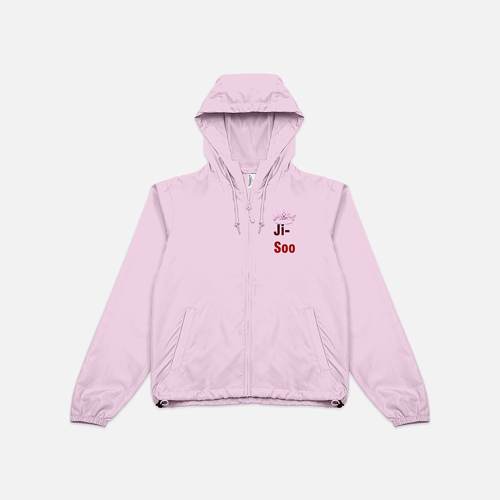 Windbreaker Jacket Jaket Olahraga / Windbreaker Jacket Blackpink jisoo