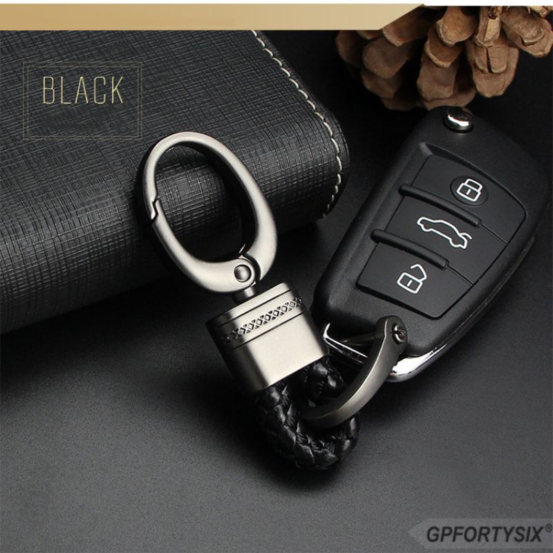 Gantungan Kunci Mobil PU Leather Key Chain Gantungan Keychain Mobil Untuk Honda Toyota