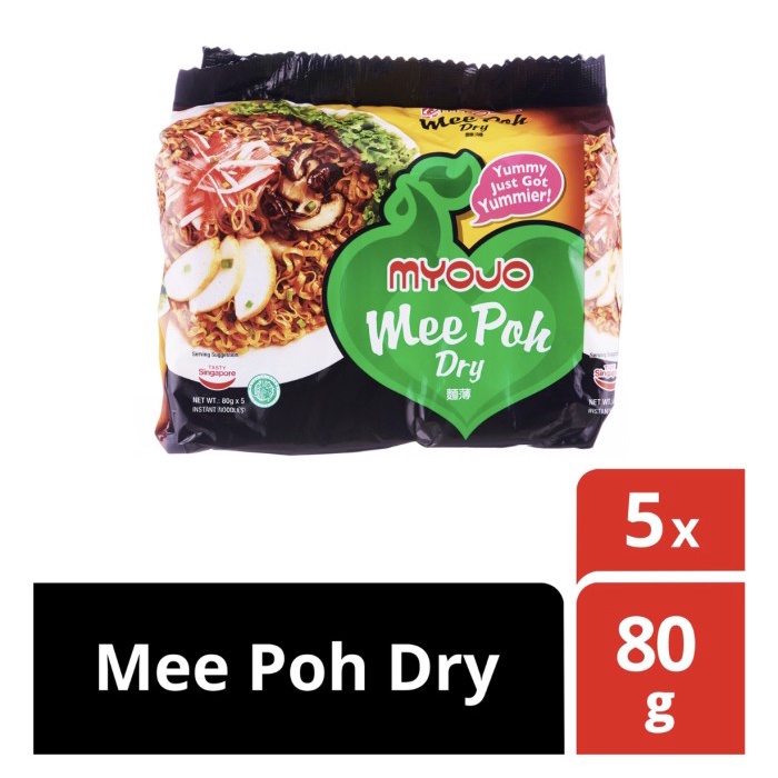 

PROMO Myojo Instant Noodles Mee Poh Dry