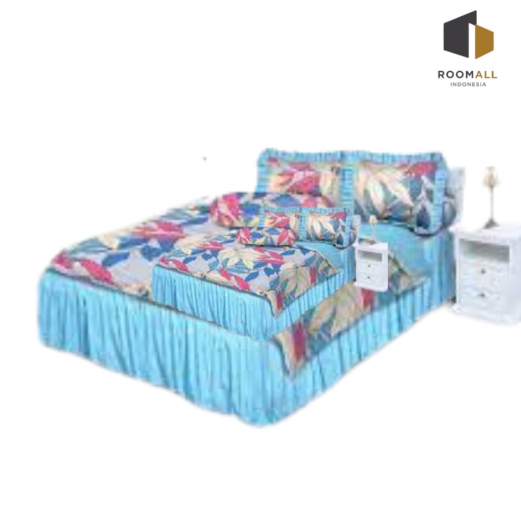 Sprei Rumbai All New My Love Bohemian Ukuran 160x200 Queen & 180x200 King Tinggi 30 Sprey Flower Sep