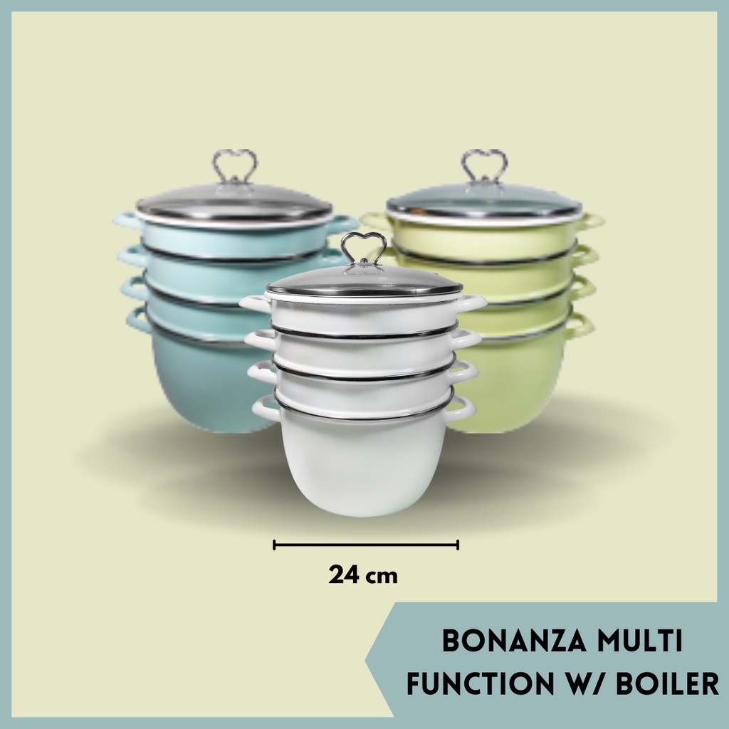 CHEFINA BONANZA MULTIFUNCTION W/ BOILER & TEMPURA NABE 24 cm