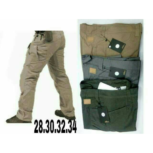 CELANA TACTICAL HITAM PDL CARGO POLISI GANTENG