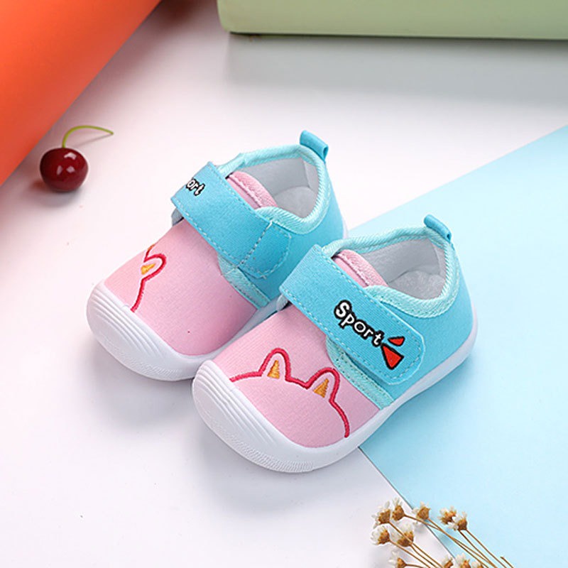 littlekiddoss SH2258 Sepatu Bayi Bunyi Citcit 6bulan Prewalker Baby 6-2tahun Sepatu Anak Balita Import