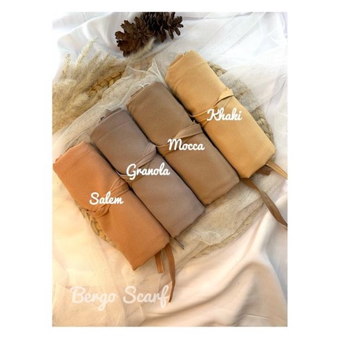 Bergo Scarf “Azkia Scarf” ‣ CKB.18Oc22ᵂ