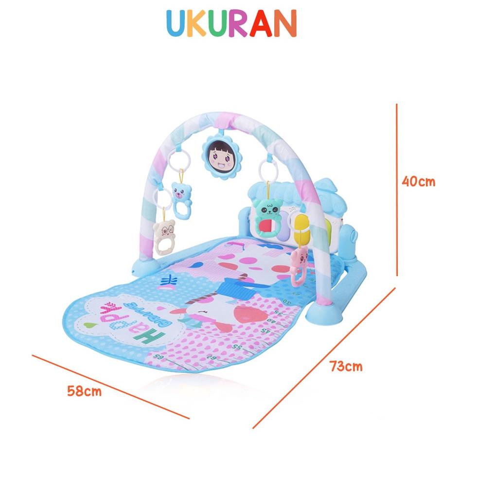 "KTP.18Oc22ᵛ" Playgym Mainan Bayi Playmate Piano Babygym Kualitas Import KIDS LAND