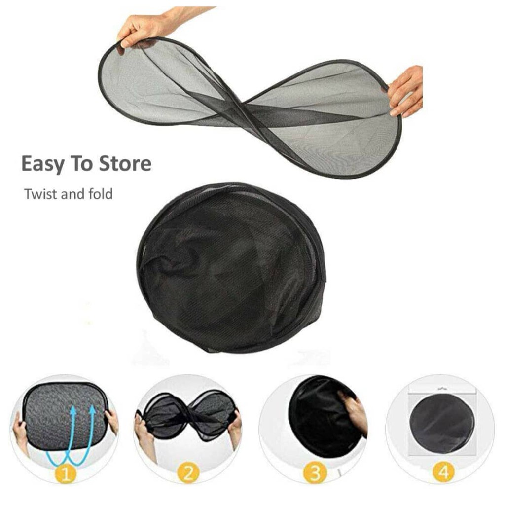 Cover Pelindung Kaca Depan Mobil Dari Sinar UV Bahan Mesh