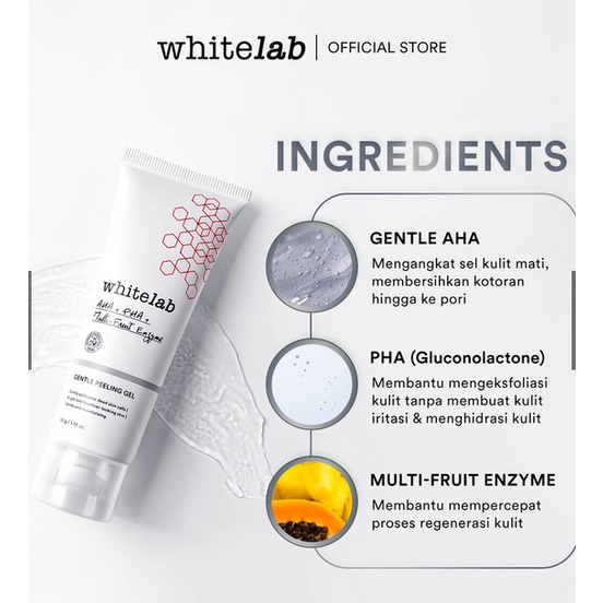 Whitelab Gentle Peeling Gel 50gram