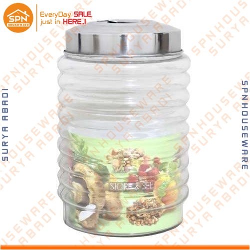 Toples Dlx Glass Canister Kamma 3 Seal