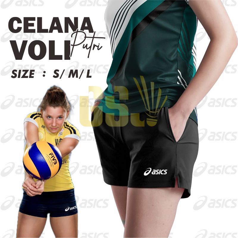 Celana pendek olahraga wanita celana voli cewek celana voli pendek wanita short pants volleyball tra