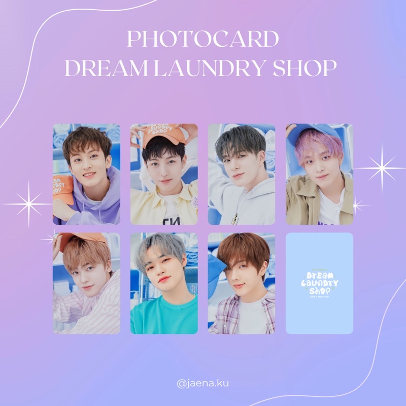 [NCT DREAM] PHOTOCARD DREAM LAUNDRY SHOP ‼️BACA DESKRIPSI‼️