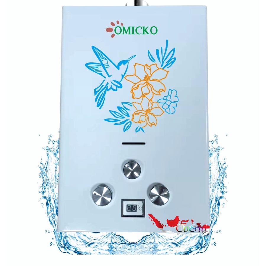 Water Heater Gas / PEMANAS AIR GAS DIGITAL OTOMATIS