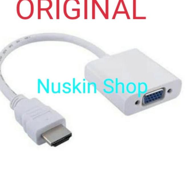 Ready Kabel HDMI ke VGA KONEKTOR HDMI TO VGA CONVENTER KONVERTER HDMI KE VGA