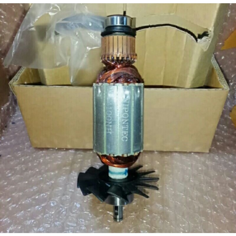 NIPONTEC ARMATURE OF MARBLE CUTTER ANGKER ROTOR 4100NH ROTOR ORIGINAL