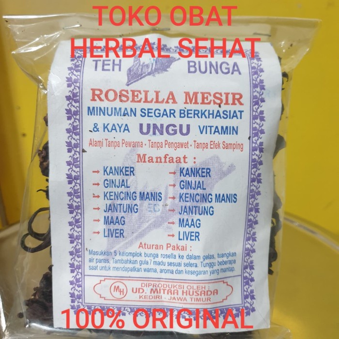 

TEH BUNGA ROSELLA UNGU ORI