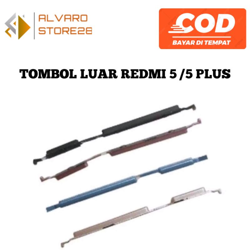 TOMBOL LUAR ON OFF VOLUME XIAOMI REDMI 5 PLUS REDMI 5+ TOMBOL SAMPING