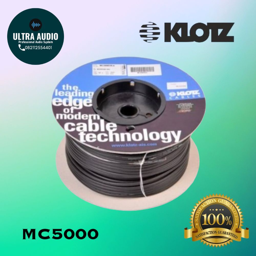 KLOTZ MC5000 / MC-5000 / MC 5000 Cable Kabel Microphone ORIGINAL