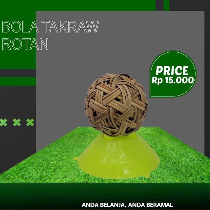 BOLA TAKRAW ROTAN