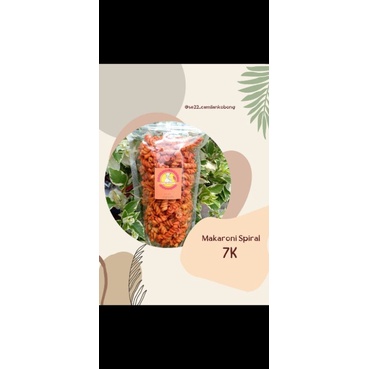 

Makaroni spiral pedas manis